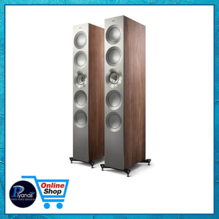 ลำโพงตั้งพื้น KEF : REFERENCE 5 META สีวอลนัท/ซิลเวอร์_1